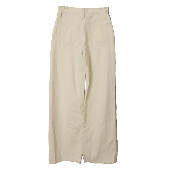 MADEWELL The Superwide-Leg Jeans 25 Vintage Canvas Button Fly Edition NWT B54 - Picture 3 of 6